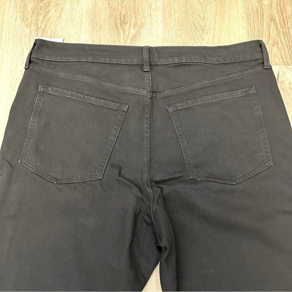 NWT Old Navy High Rise O.G. Straight Black Denim Jeans size 20 - Picture 6 of 7